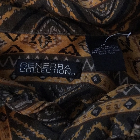 80s Generra Collection button down - Picture 3 of 4